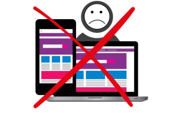 Image article blog 5 erreurs à éviter lors de la création d'un site web site responsive